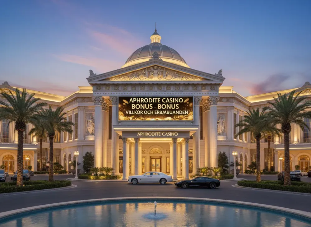 Aphrodite casino bonus - villkor och erbjudanden
